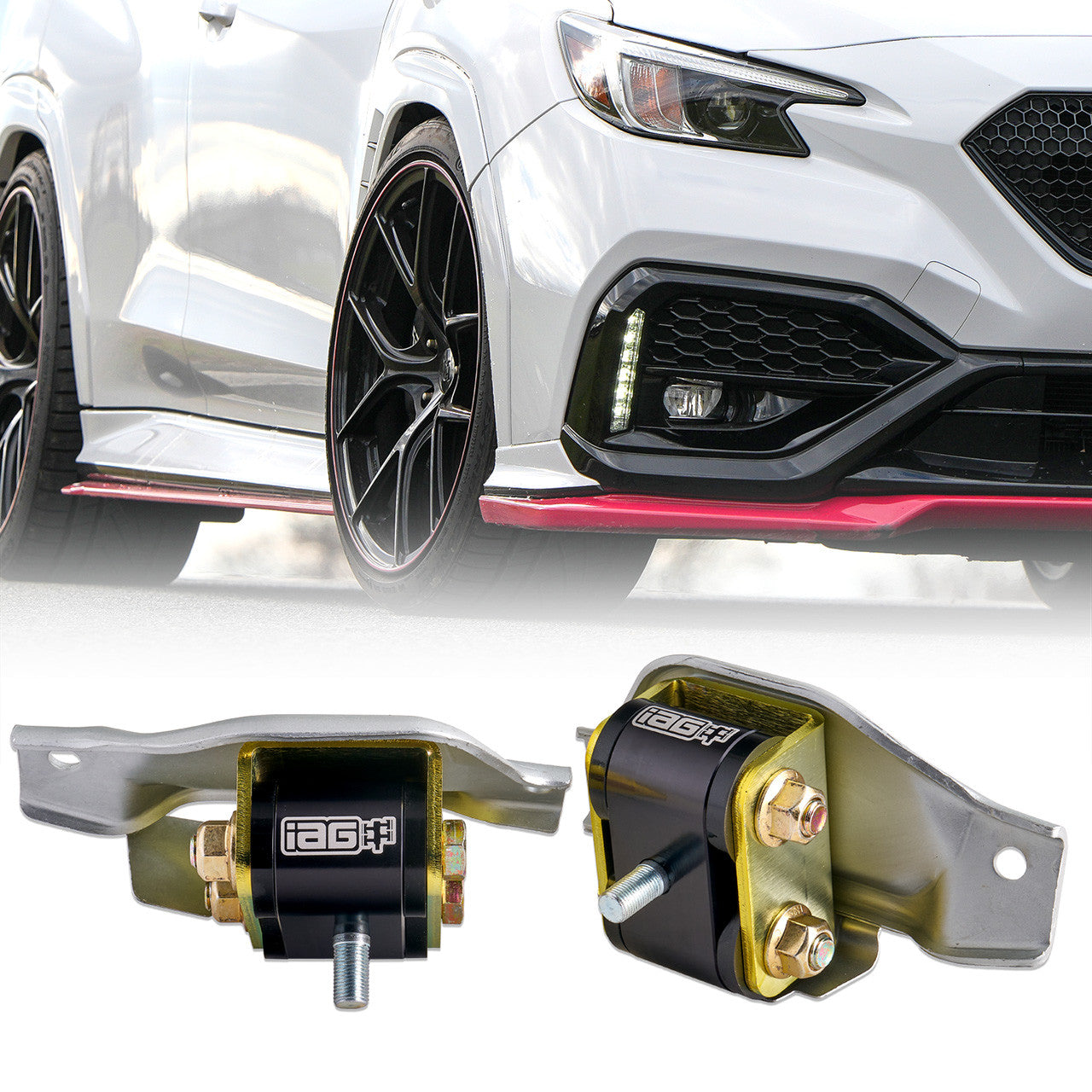 IAG Street Series FA24 Engine Mount Set 75A w/ Brackets - 2022+ WRX