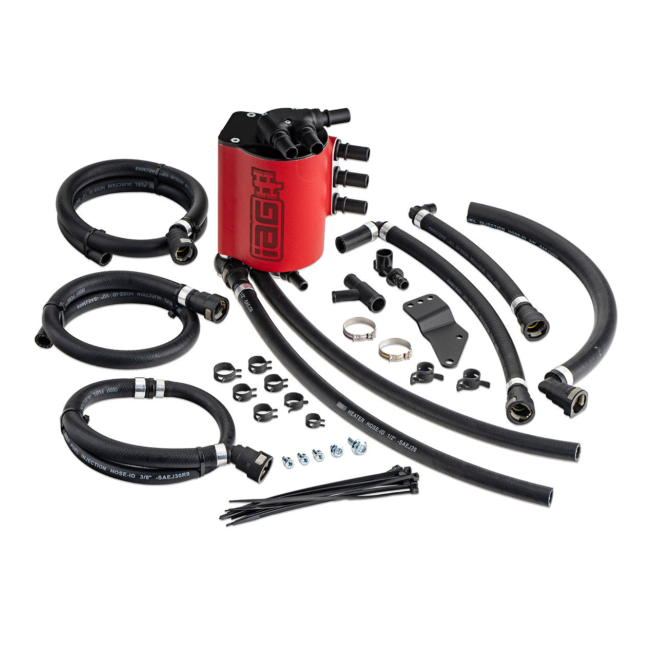 IAG PERFORMANCE STREET SERIES AIR-OIL SEPARATOR (NEW VERSION) - 02-07 WRX, 04-07 STI, 04-08 FXT
