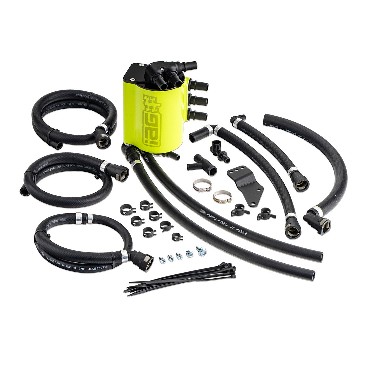 IAG PERFORMANCE STREET SERIES AIR-OIL SEPARATOR (NEW VERSION) - 02-07 WRX, 04-07 STI, 04-08 FXT