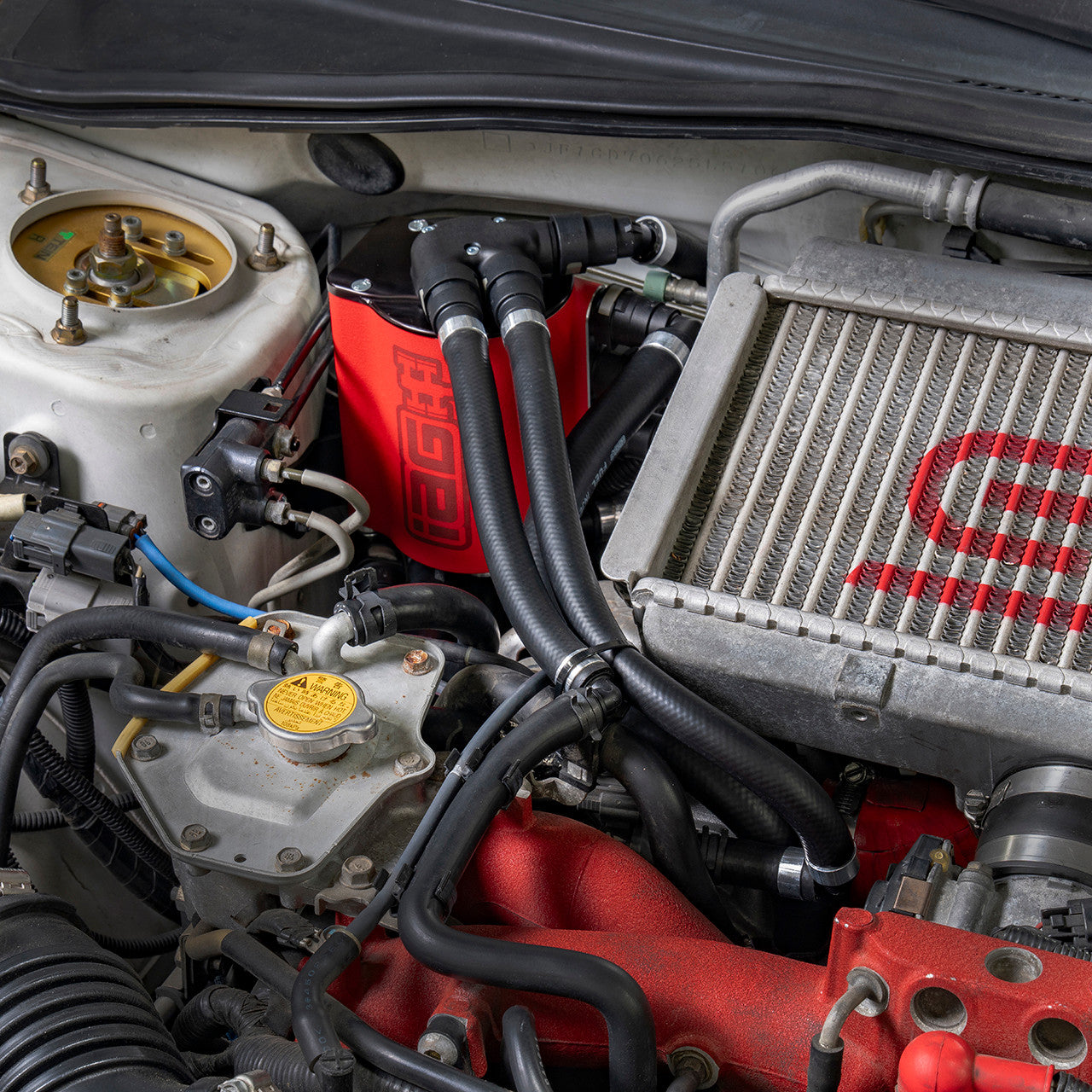 IAG PERFORMANCE STREET SERIES AIR-OIL SEPARATOR (NEW VERSION) - 02-07 WRX, 04-07 STI, 04-08 FXT
