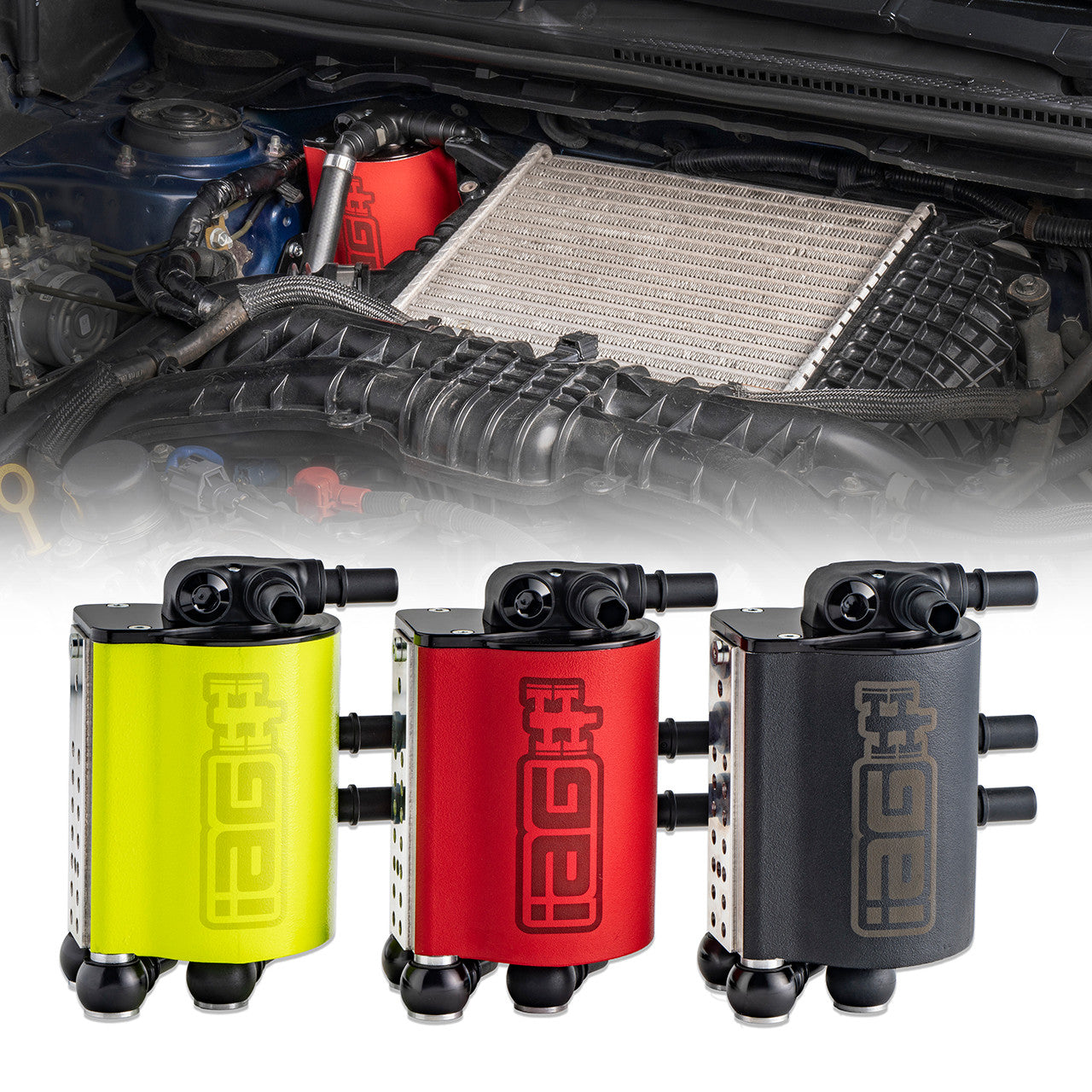 IAG PERFORMANCE STREET SERIES AIR-OIL SEPARATOR (NEW VERSION) - 15-21 WRX