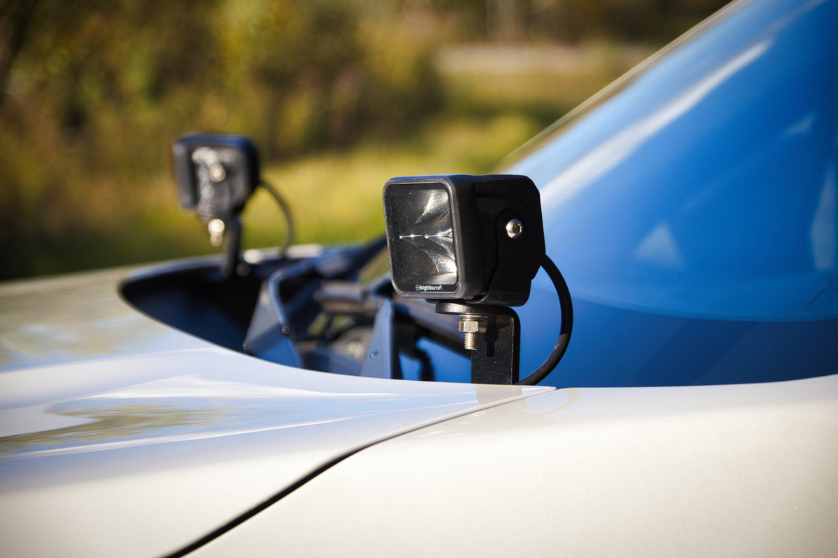 LP Aventure - Hood light brackets (Pair) - Forester 2025+