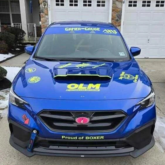 OLM LE Carbon Fiber Front Alpha Grille - 2022-2025 WRX