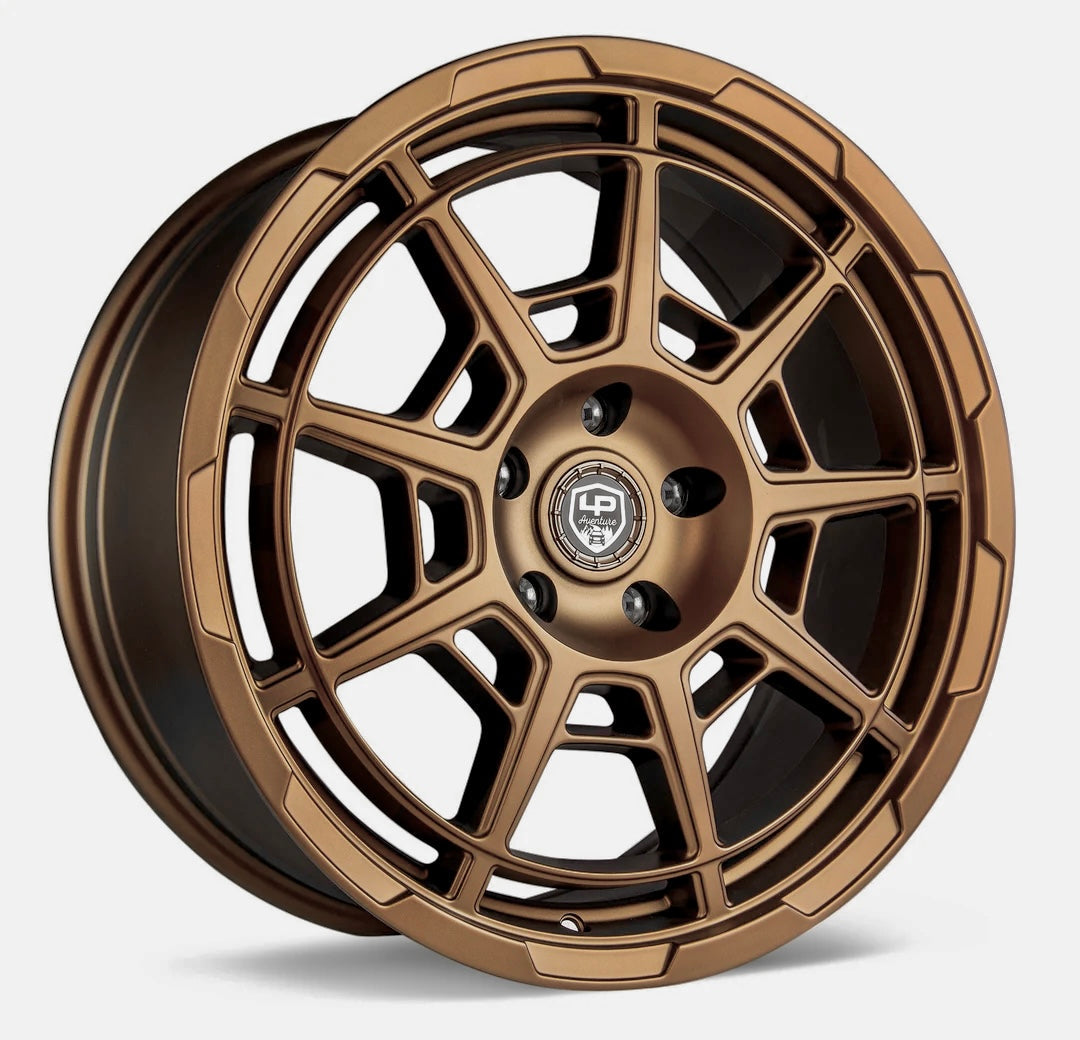 LP Aventure Wheels - LP9 - 19x8 ET35 5x114.3 - BRONZE (center bore 56.1mm)