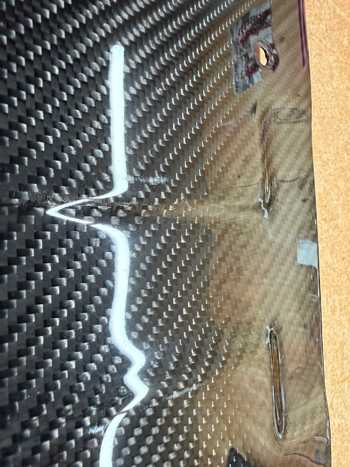 GARAGE SALE - APR Carbon Fiber License Plate Backing - 2015-2021 WRX / 2015-2021 STI