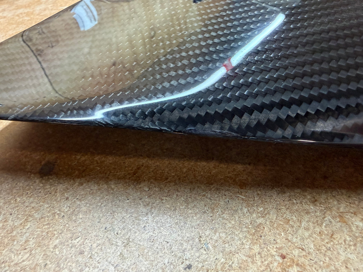 GARAGE SALE - APR Carbon Fiber License Plate Backing - 2015-2021 WRX / 2015-2021 STI