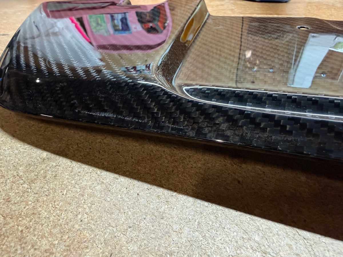 GARAGE SALE - APR Carbon Fiber License Plate Backing - 2015-2021 WRX / 2015-2021 STI