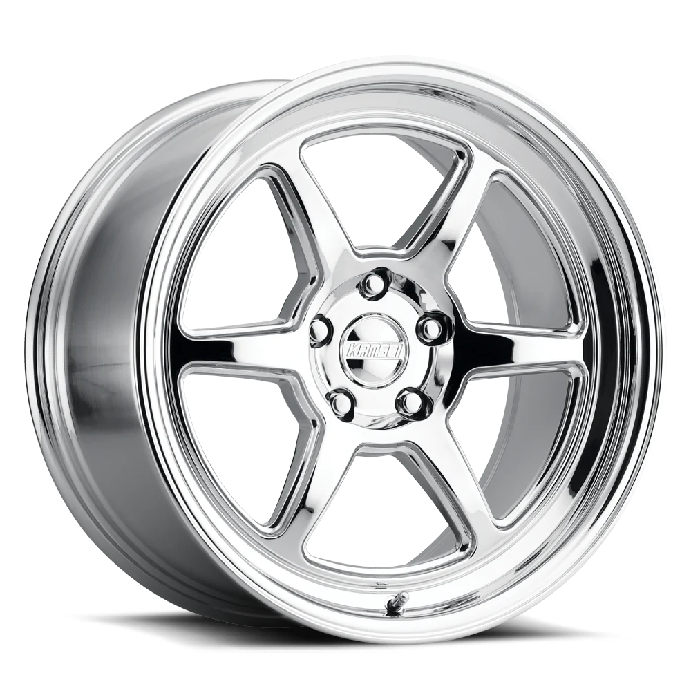 Kansei K14X Roku 18x9.5in / 5x114.3 BP / 38mm Offset / 73.1mm Bore - Chrome Wheel