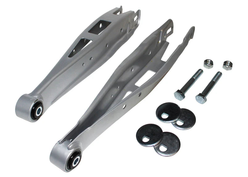WHITELINE ADJUSTABLE REAR LOWER CONTROL ARM - 08-25 WRX, 08-21 STI, 08-11 IMPREZA, 13-25 BRZ + more