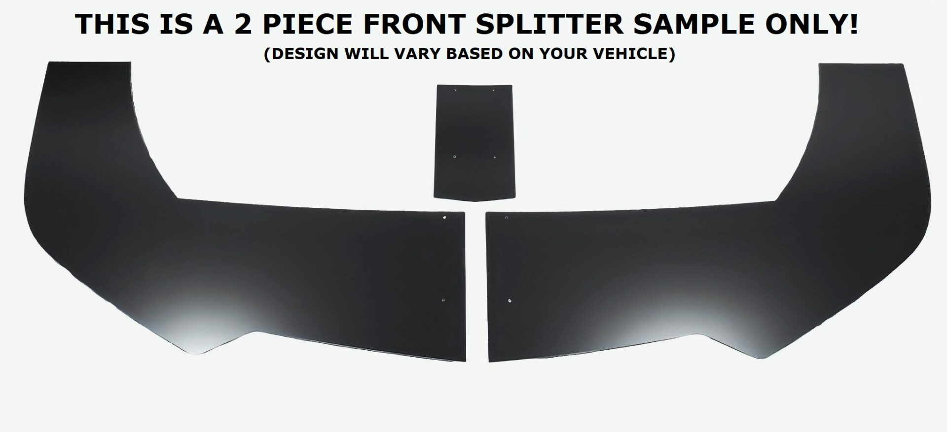 Ventus Autoworks 2PC Front Splitter - 2013-2016 Subaru BRZ