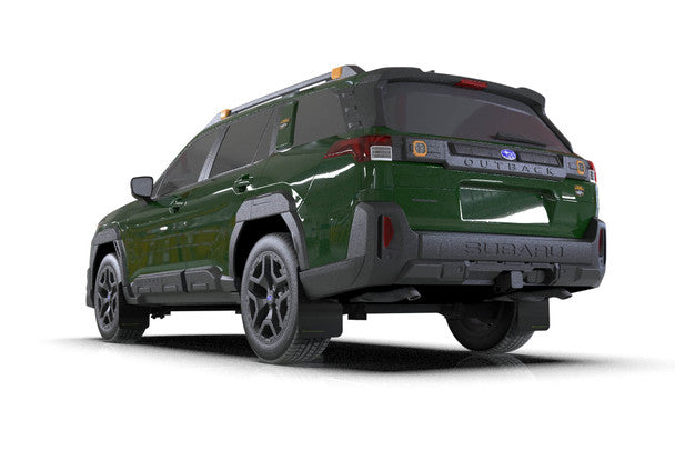 Rally Armor Black UR Mud Flap Dark Green Logo - 2026+ OUTBACK