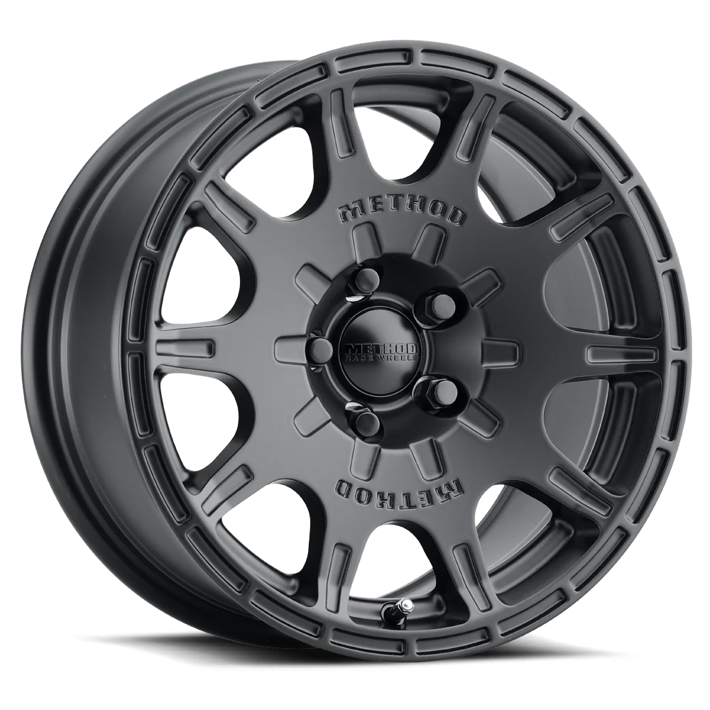 Method MR502 VT-SPEC 2 15x7 +15mm Offset 5x114.3 56.1mm CB Matte Black Wheel