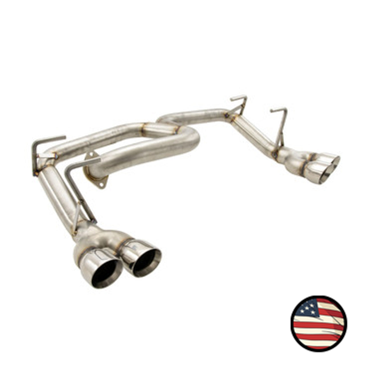 Nameless Axleback Exhaust - Quad Exit - Muffler Delete - 2013-2017 Crosstrek