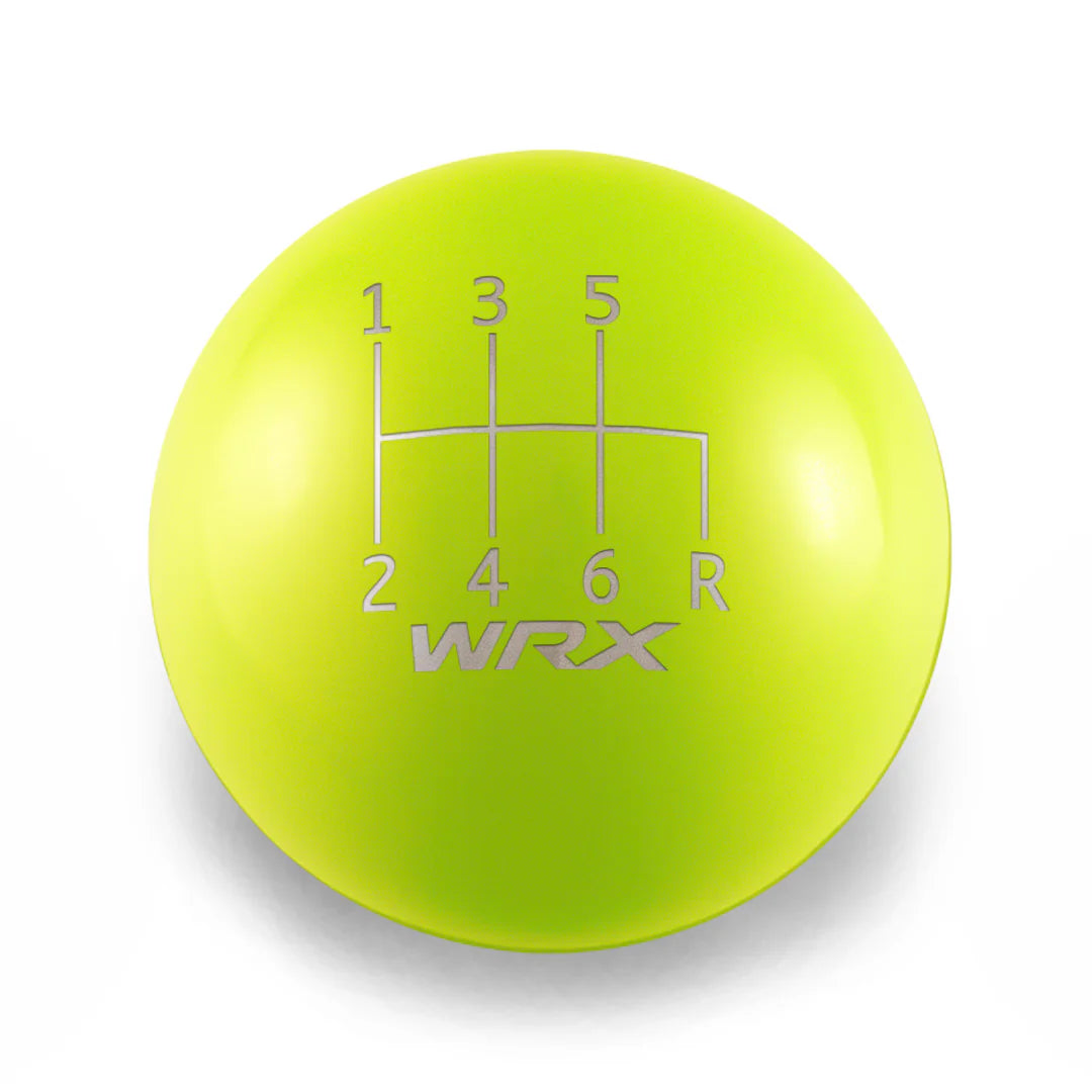 Billetworkz Weighted Shift Knob w/ 6 Speed WRX Engraving - 2015-2021 WRX, 2022+ WRX