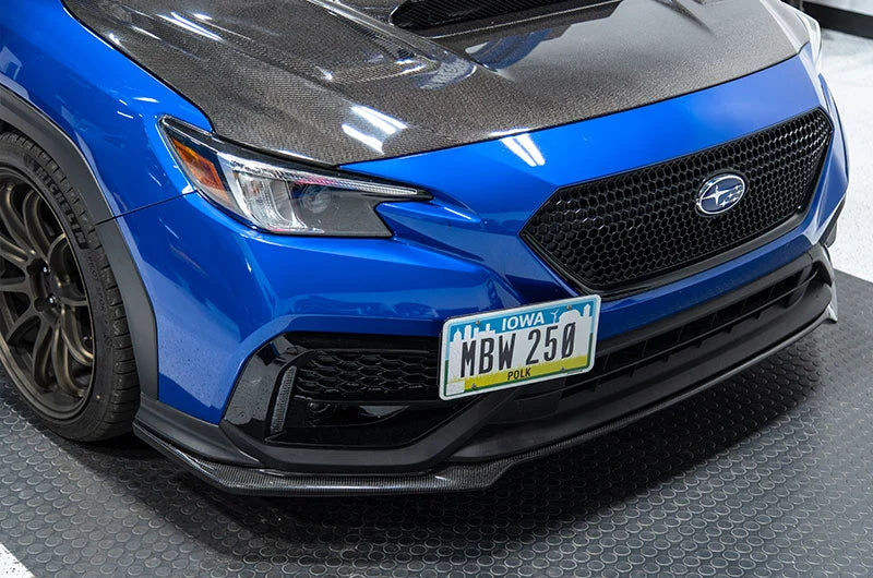 OLM S Style CF Front Lip - WRX 2022+