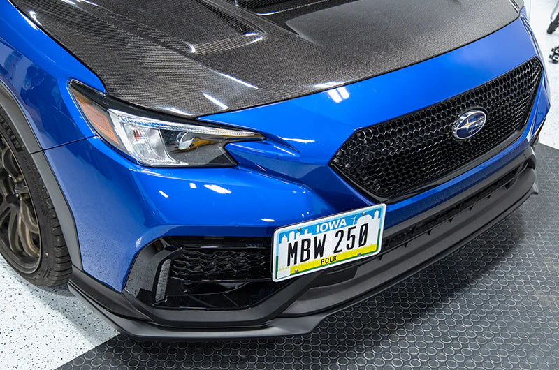 OLM S Style Matte Black Front Lip - WRX 2022+