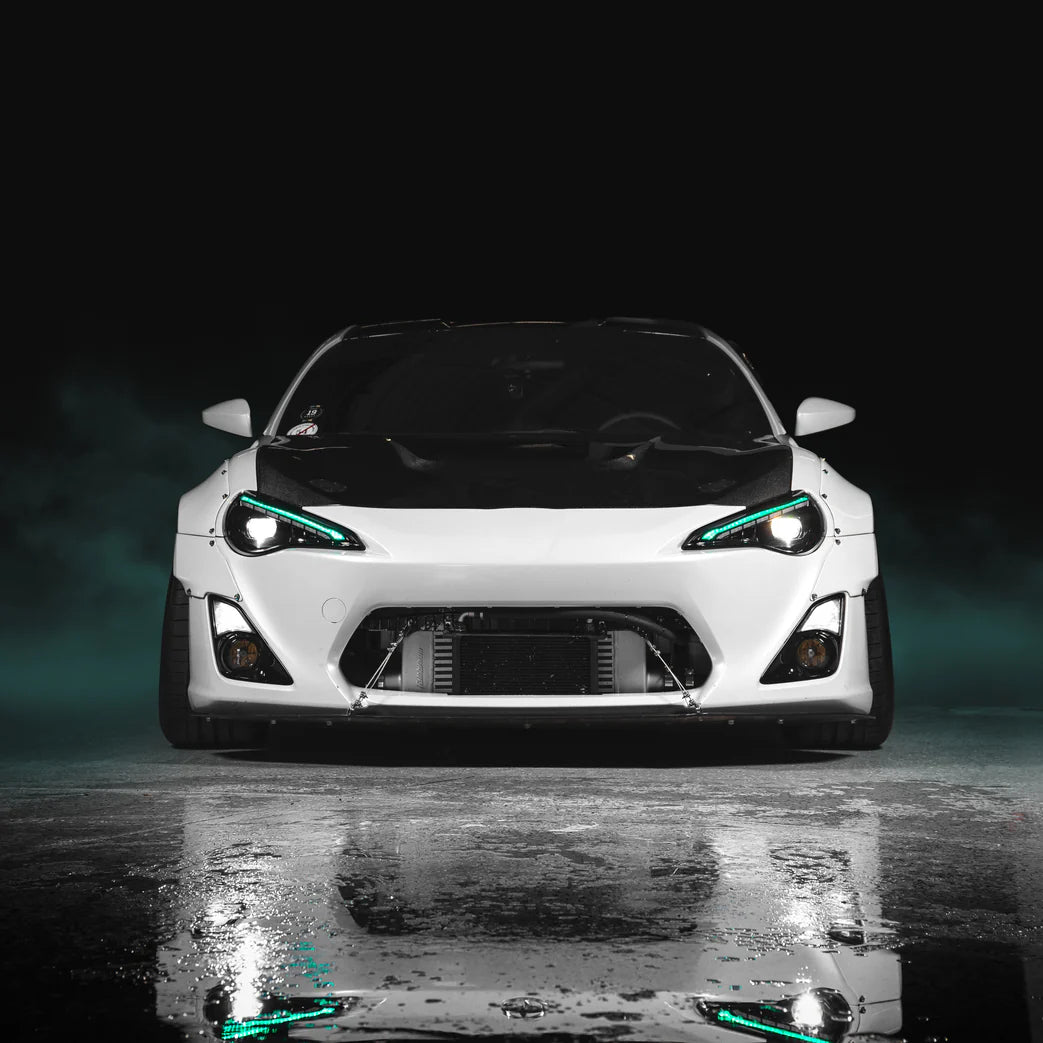 OLM GAMMA SERIES RGB HEADLIGHTS W/ HONEYCOMB DEMON EYE - 13-21 BRZ