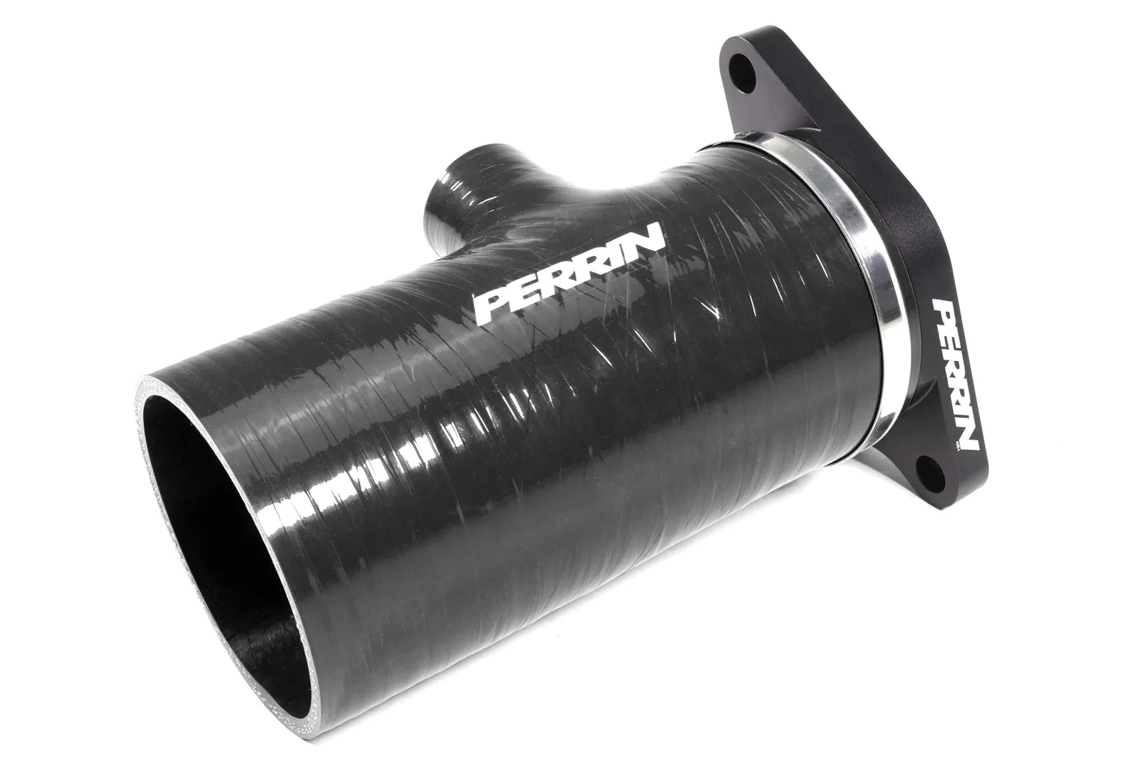 Perrin Short Type Turbo Inlet Hose - BLACK - 22-25 Subaru WRX + MORE