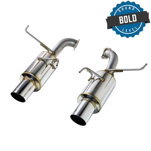 REMARK Axleback Exhaust - Dual R1 Spec Stainless - 2022+ Subaru WRX VB