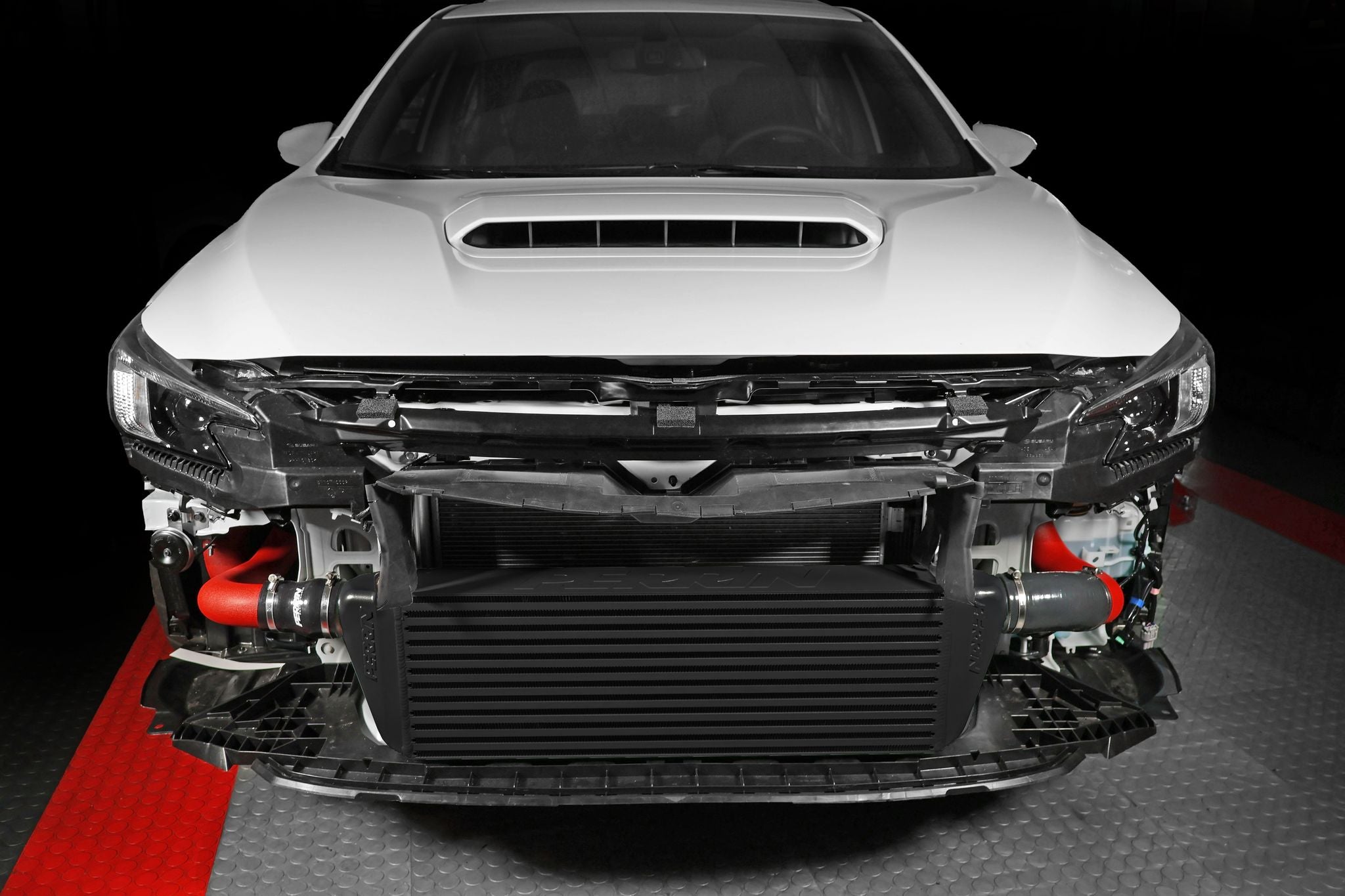 PERRIN FRONT MOUNT INTERCOOLER KIT - Red Tubes & Black Core - 2022+ WRX