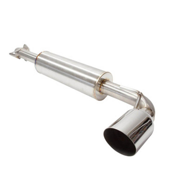 Nameless Axleback Exhaust - Single Exit Ultra Quiet Track Pipe - 4" Single Wall Tip - 13-16 BRZ/FRS
