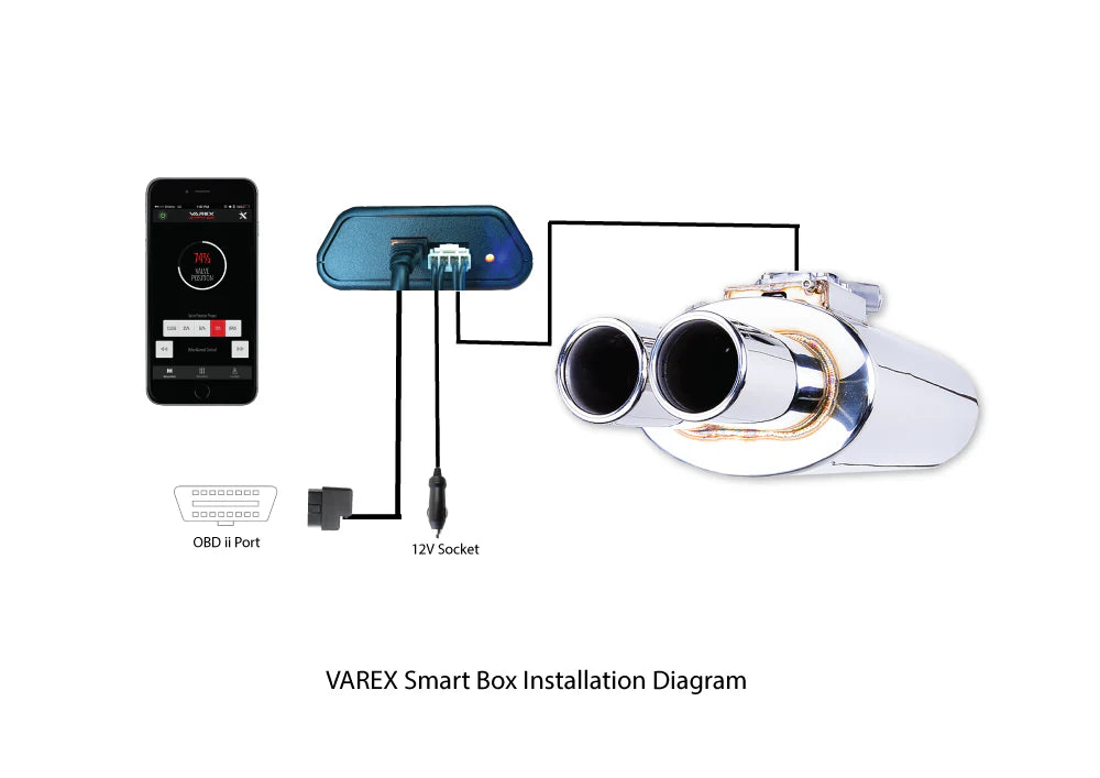 Xforce Varex SmartBox Bluetooth Exhaust Valve Controller