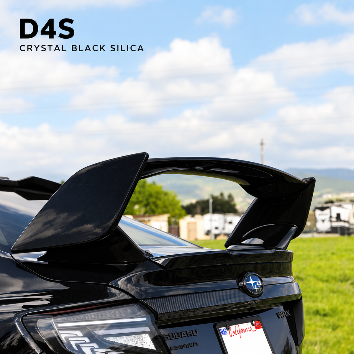 OLM S Style Paint Matched Spoiler 5pc - 2022+ WRX