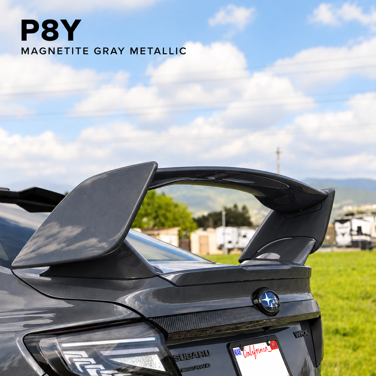 OLM S Style Paint Matched Spoiler 5pc - 2022+ WRX