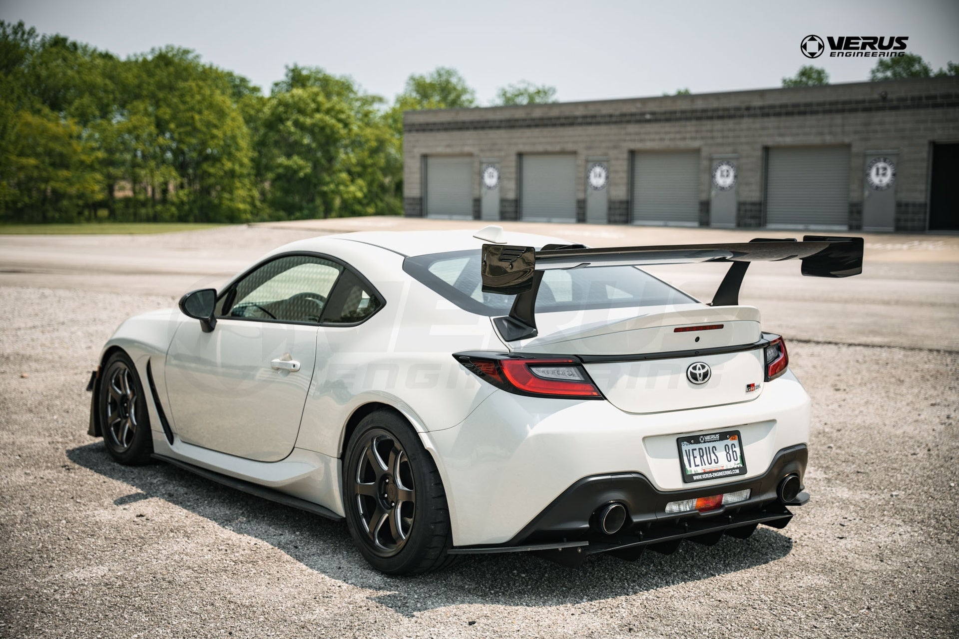 Verus Engineering Swan Neck UCW Rear Wing Kit - 2022+ BRZ, 2022+ GR86