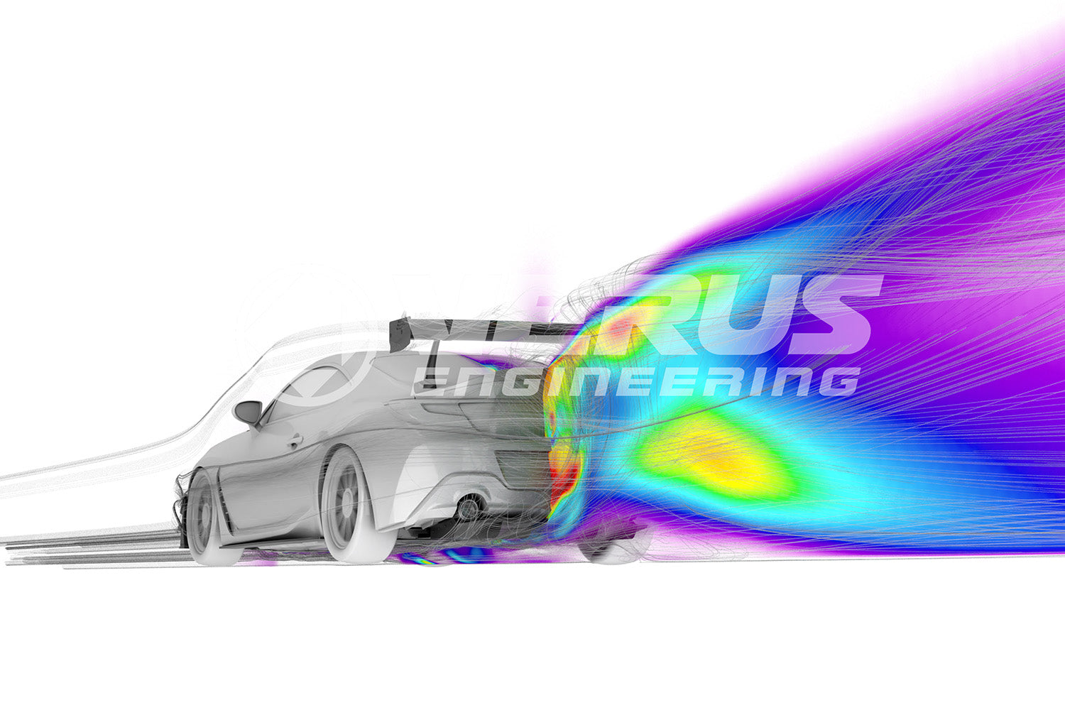Verus Engineering Swan Neck UCW Rear Wing Kit - 2022+ BRZ, 2022+ GR86