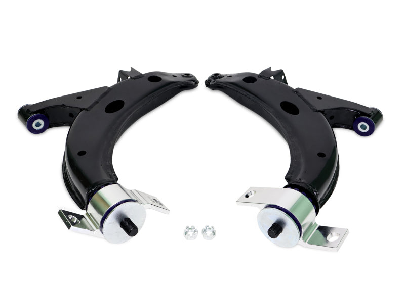 Super Pro OEM+ Front Lower Control Arm and Mount Set - 1993-2001 Impreza, 1990-2004 Legacy
