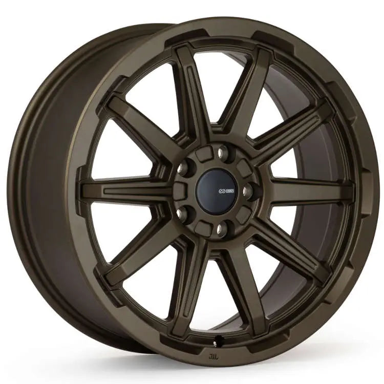 Enkei Commander 18x8.5 -10mm Offset 6x139.7 Bolt Pattern 108 Bore Black Machined Wheel