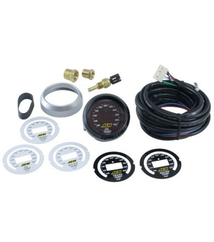 AEM 52mm Temperature (Transmission / Oil / Water) Digital Gauge - UNIVERSAL