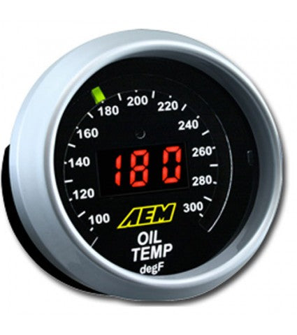 AEM 52mm Temperature (Transmission / Oil / Water) Digital Gauge - UNIVERSAL
