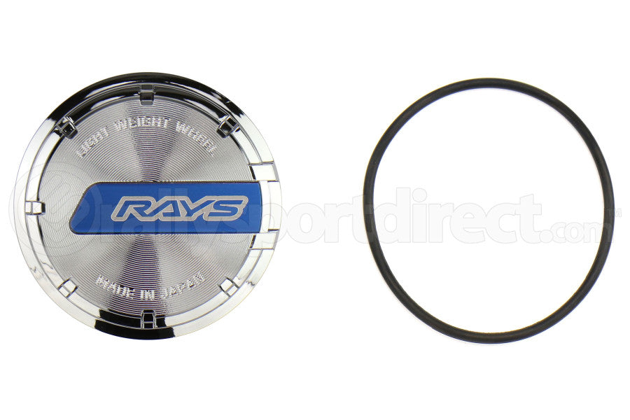 Gram Lights WR Center Cap (Blue/Chrome) (57CR / 57DR)