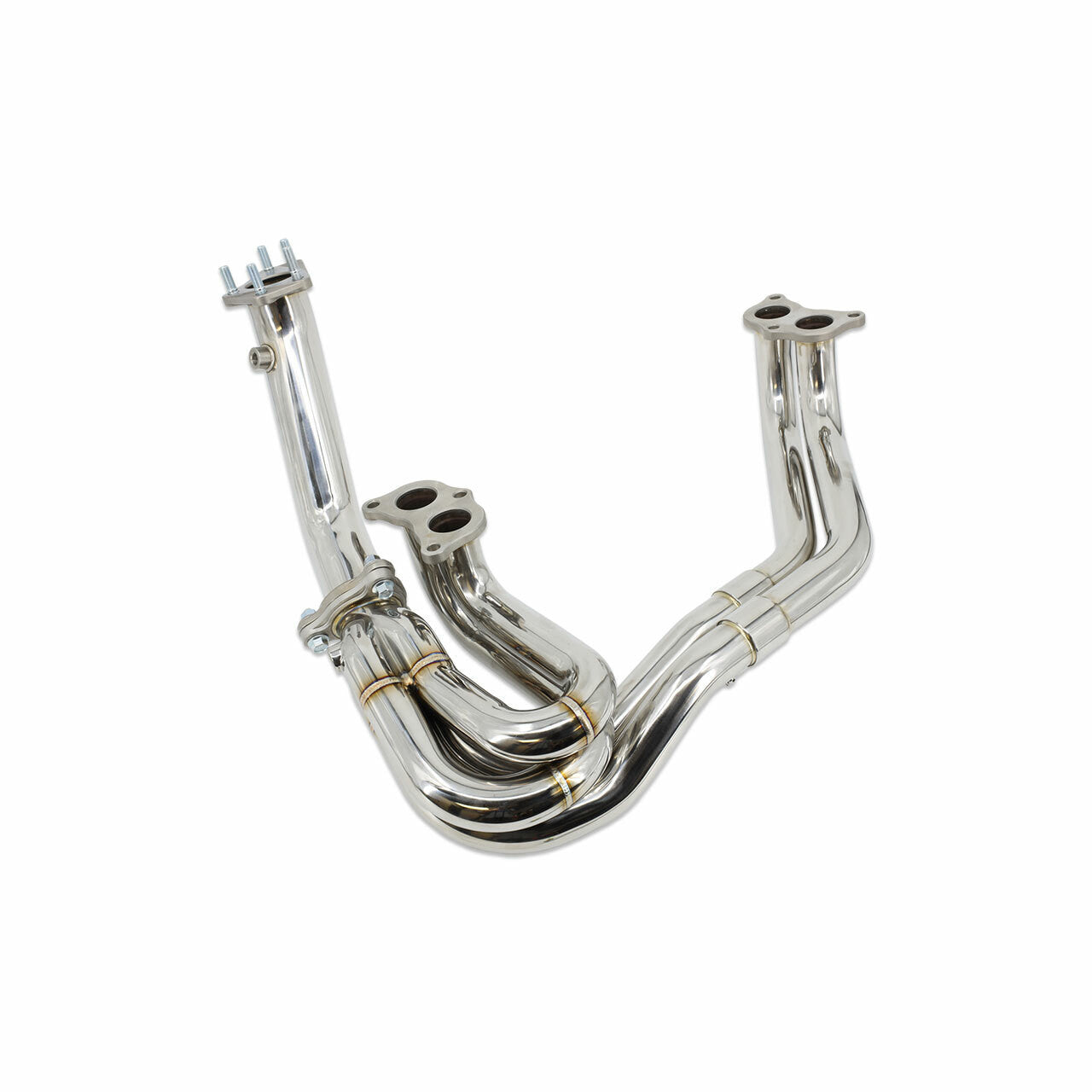 IAG Performance Unequal Length 3-Bolt Header & Uppipe - 02-14 WRX, 04-21 STI, 05-09 LGT, 04-08 FXT