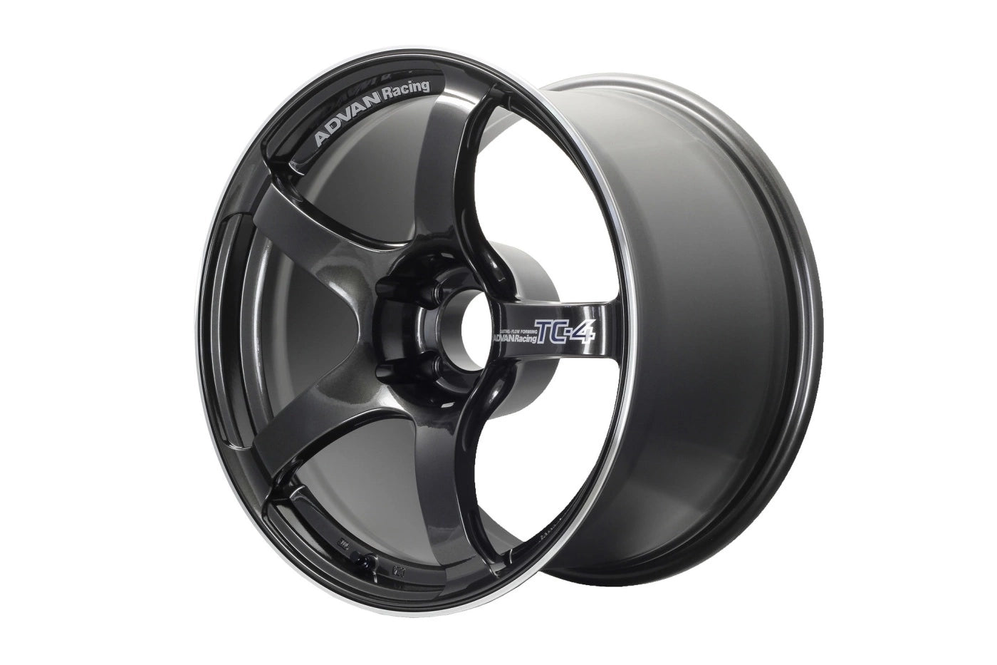 Advan TC4 18x9.5 +35 5x114.3 Racing Gunmetallic and Ring Wheel