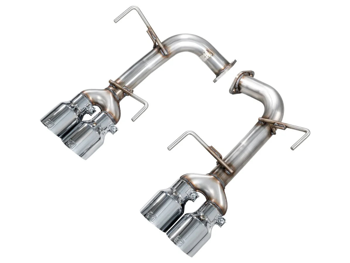 AWE Track Edition Axleback Exhaust w/ Chrome Silver Tips - 2022+ WRX