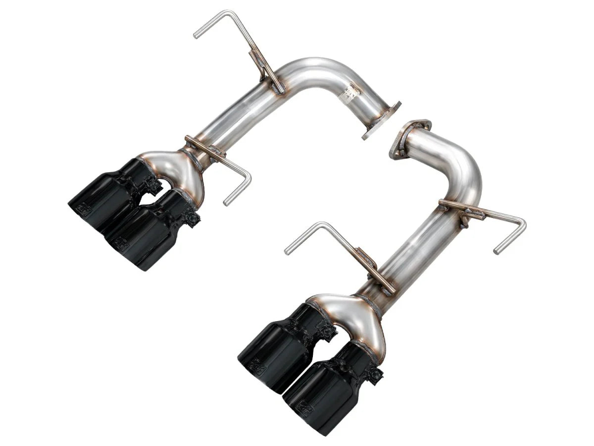 AWE Track Edition Axleback Exhaust w/ Diamond Black Tips - 2022+ WRX