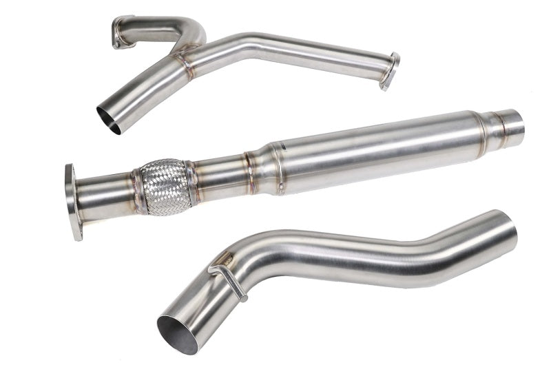 Perrin Stainless Steel Midpipe w/ Resonator - 2022+ WRX