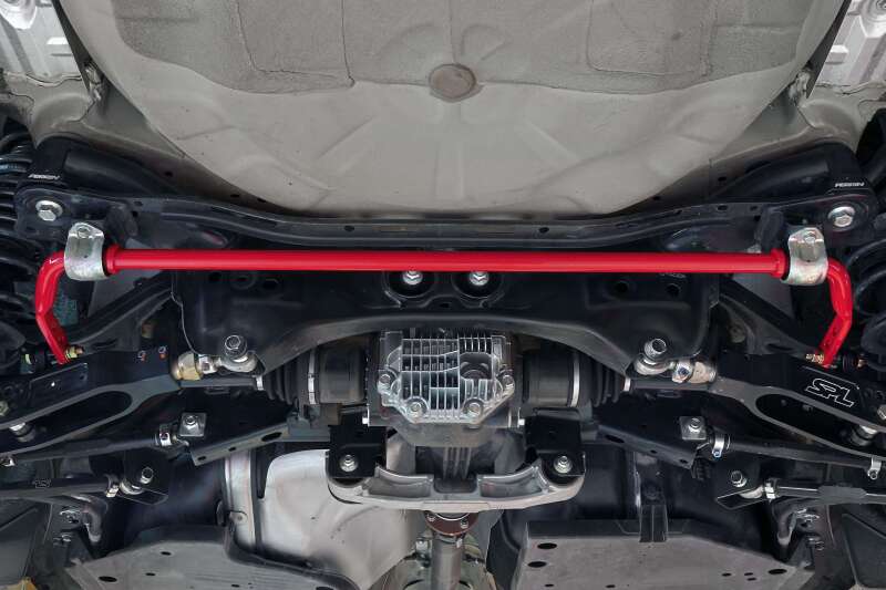 PERRIN PSP-SUS-241 22 mm adjustable rear sway bar — installed view 6