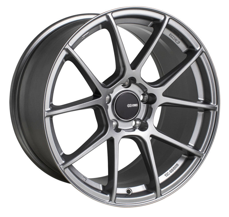 Discontinued - Enkei TS-V 18x8.5 5x100 45mm Offset 72.6mm Bore Storm Grey Wheel