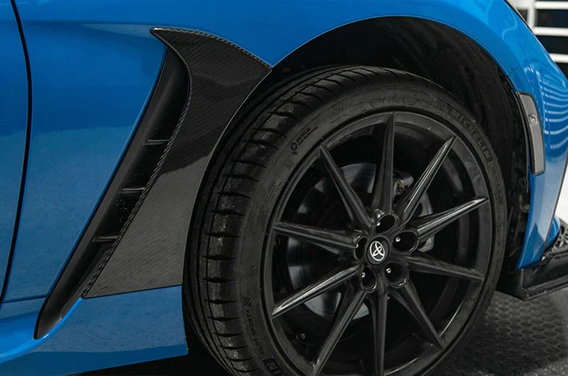 OLM S-Line Carbon Fiber Fender Trim Cover - Subaru BRZ 2022+, Toyota GR86 2022+