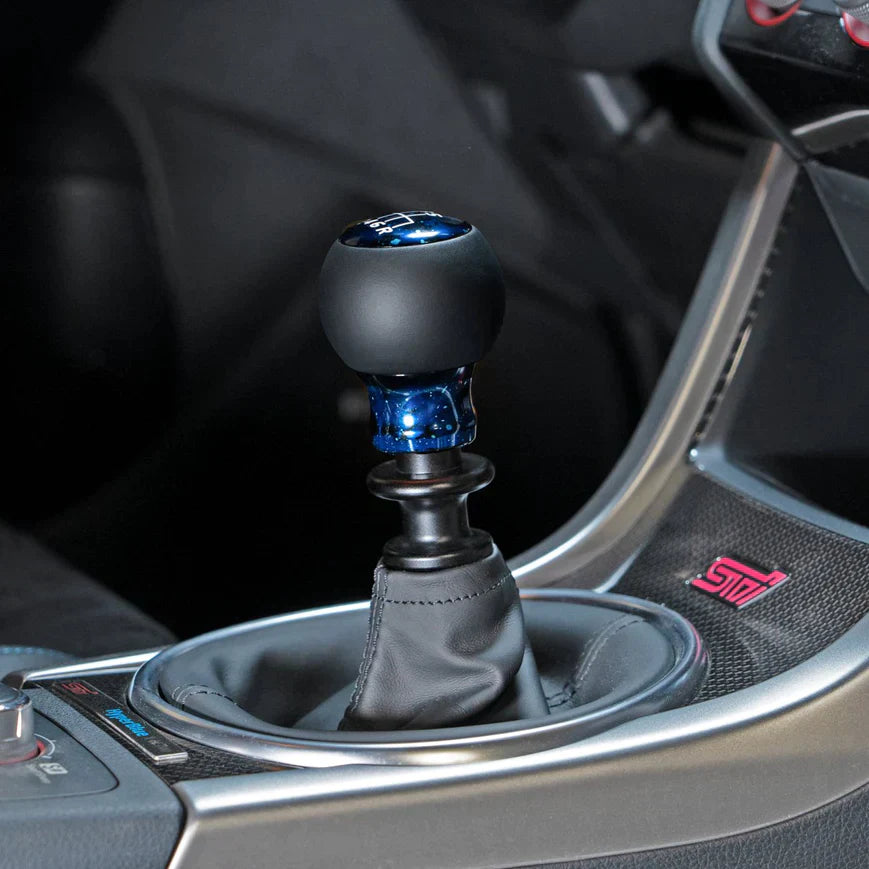 Billetworkz Fusion Weighted Shift Knob w/ 5 Speed Shift Pattern Engraving - 5 Speed Subaru models