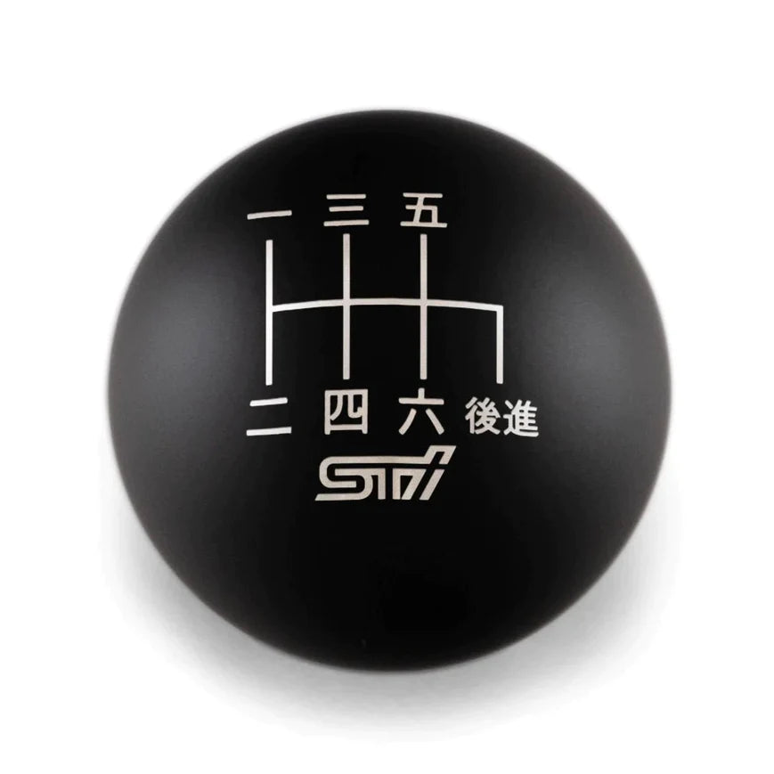 Billetworkz Weighted Shift Knob w/ 6 Speed Japanese Engraving - 2004-2021 STI
