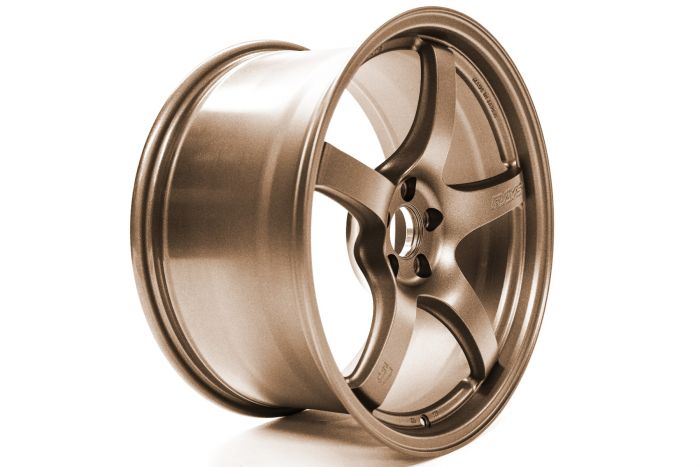 Gram Lights 57CR 18x9.5 +38 5x100 Bronze 2 Wheel