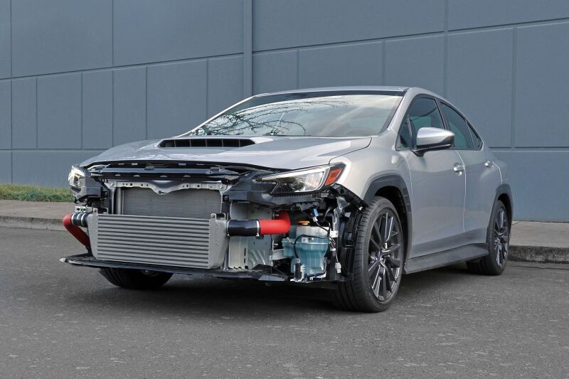 Perrin Front Mount Intercooler Core Standard Size - Silver - 2002-2025 WRX, 2004-2021 STI