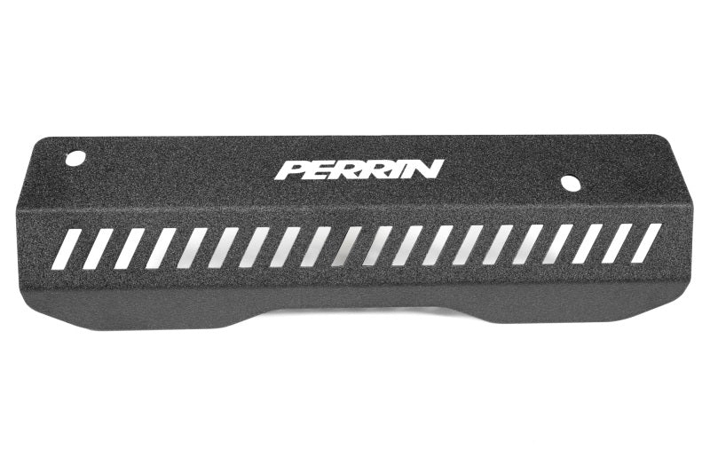 Perrin Pulley Cover Black - 2022+ WRX, 2015-2025 Impreza, 2018-2025 Crosstrek, 2020-2025 Legacy Non Turbo, 2020-2025 Outback Non Turbo