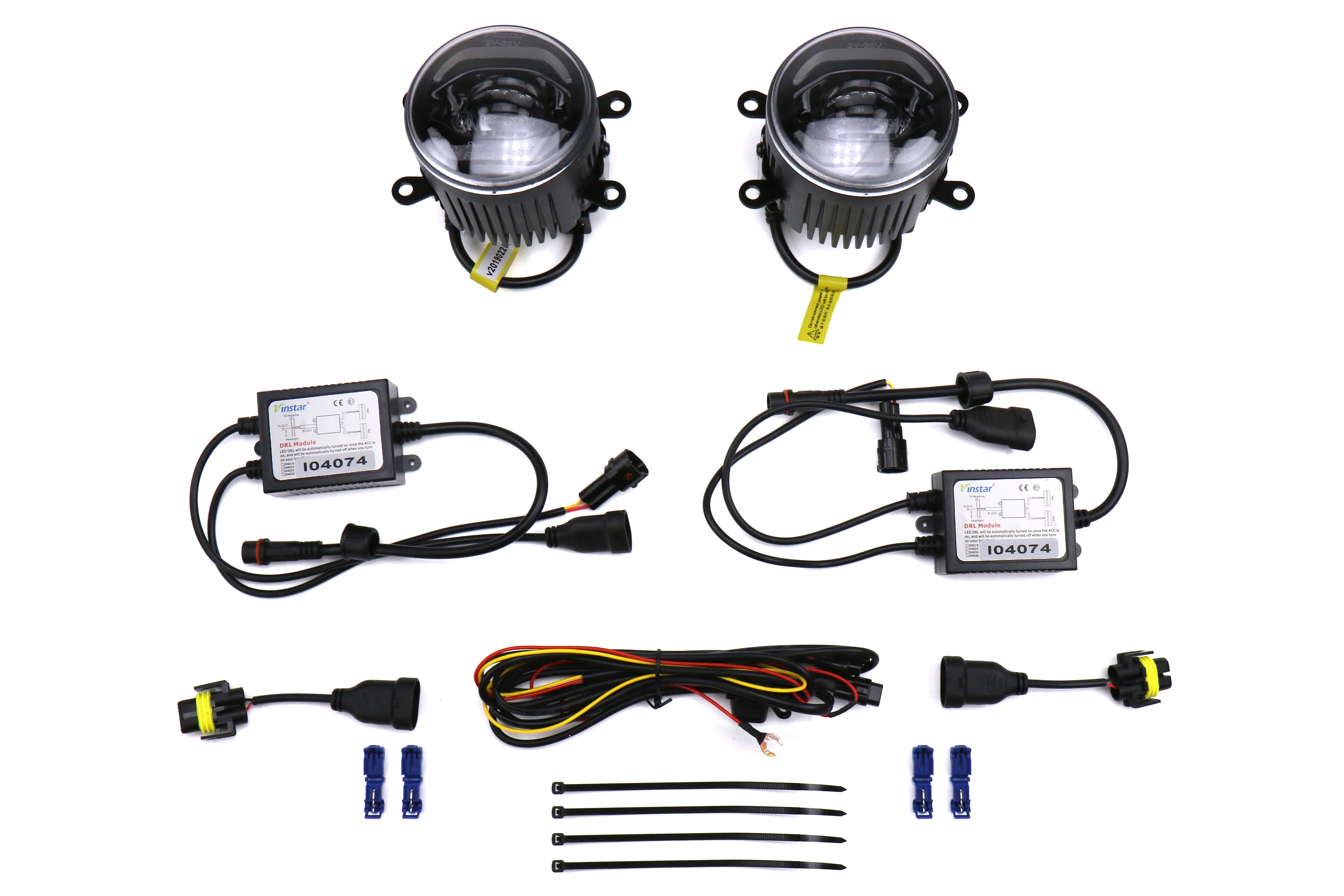 OLM Retical Style LED Fog Lights - 2015-2021 WRX / STI / 2013-2021 BRZ