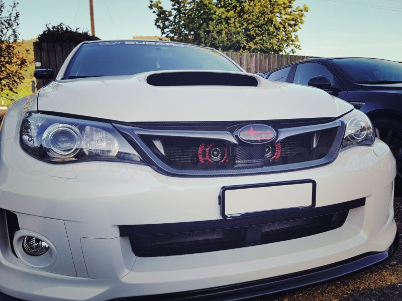 Seibon Carbon Fiber S Style Grille Subaru - WRX 2011-2014, STI 2011-2014